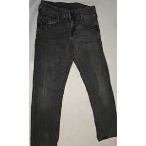 True Religion Geno Relaxed Slim Denim Jeans No Flap Size 28